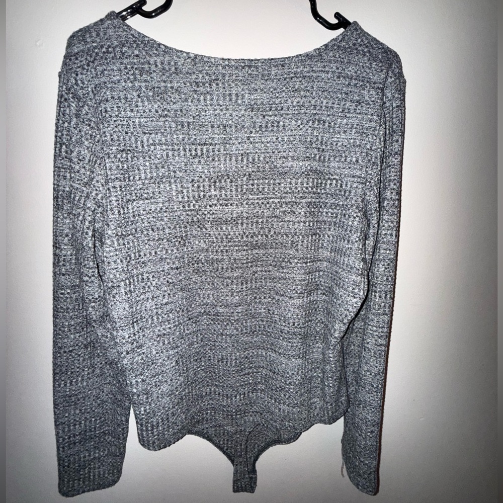 Waffle Knit Express Bodysuit NWT XL - Picture 3 of 4
